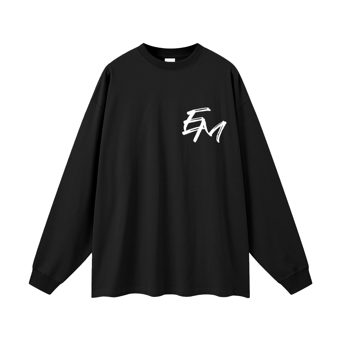 'EM' Long Sleeve Tee