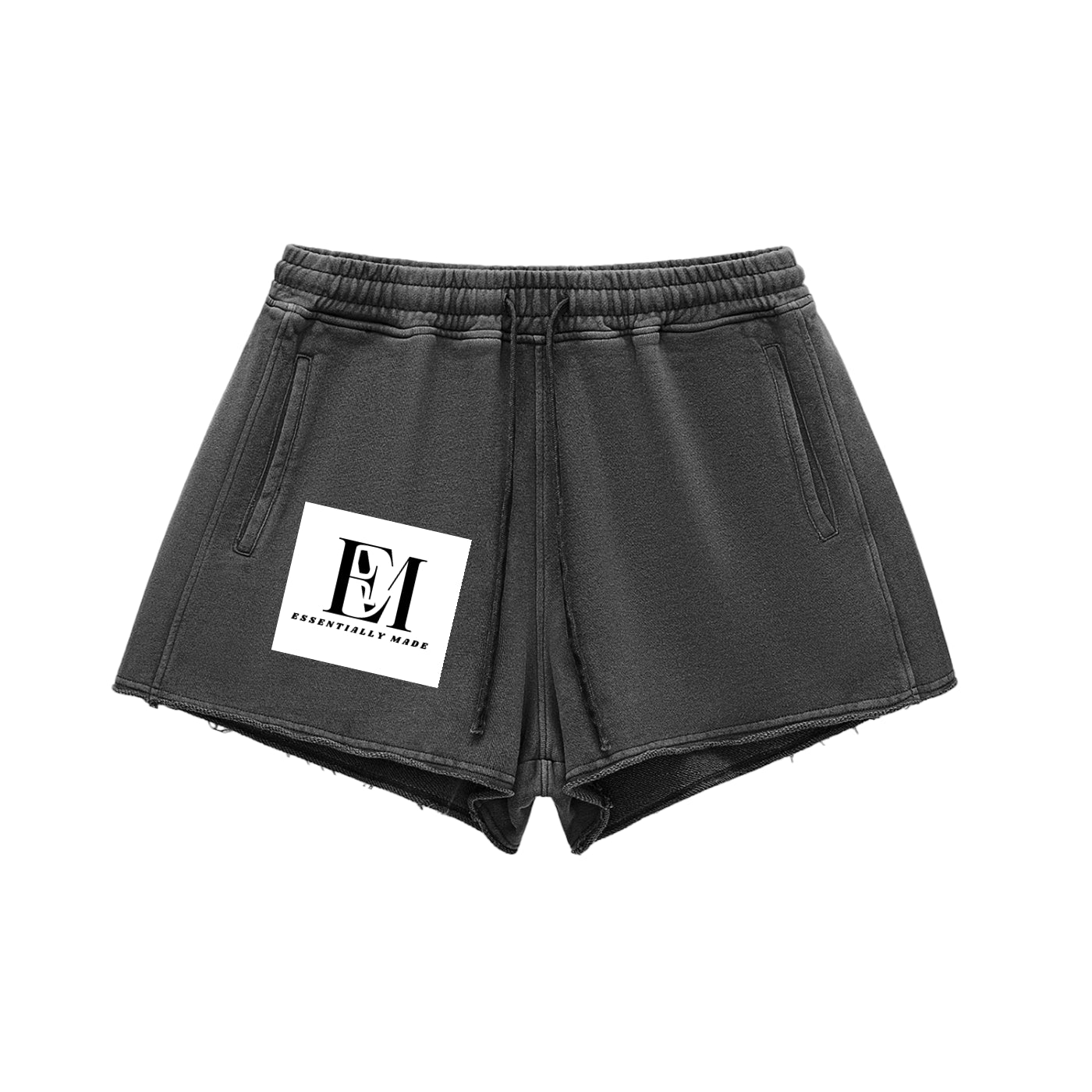 ‘EM’ Women’s Drawstring Shorts