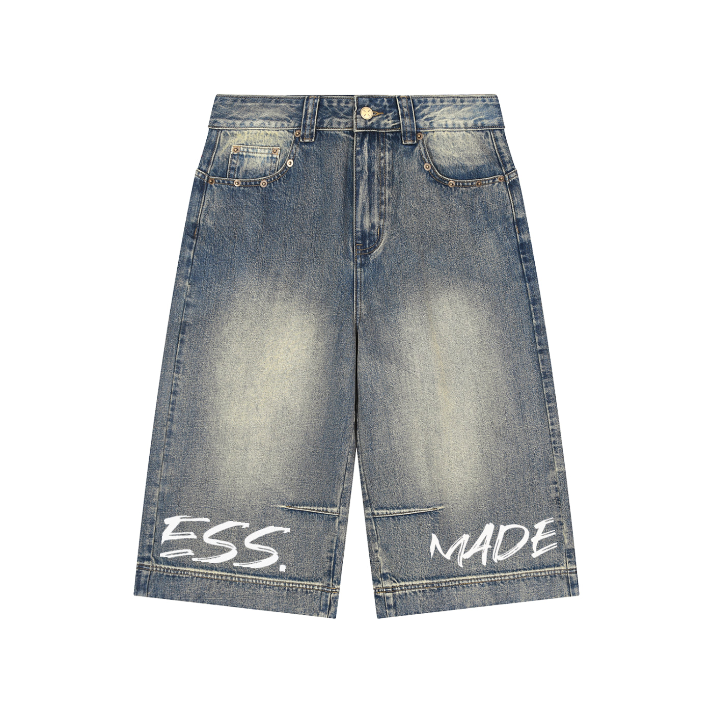 ‘EM’ Vintage Baggy Shorts