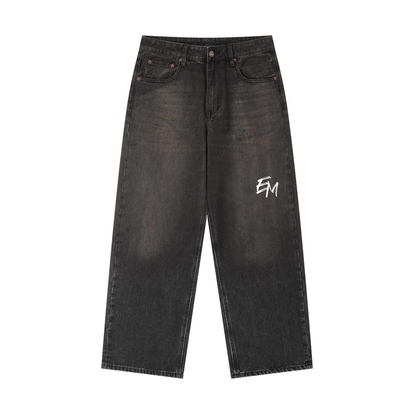 ‘EM’ Heavy Denim Jeans