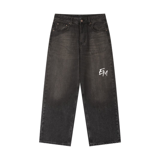‘EM’ Heavy Denim Jeans